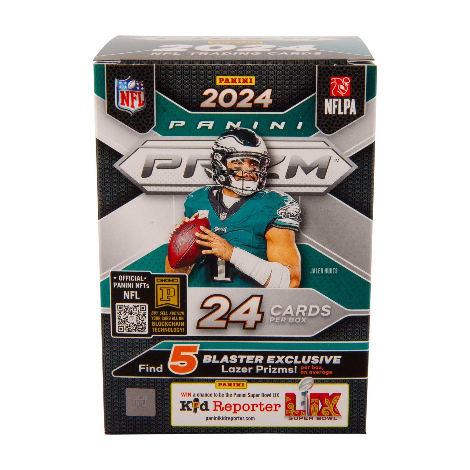 2024 Panini Prizm Football Blaster Box – 6 Packs – Lazer Prizms & NFL Rookies
