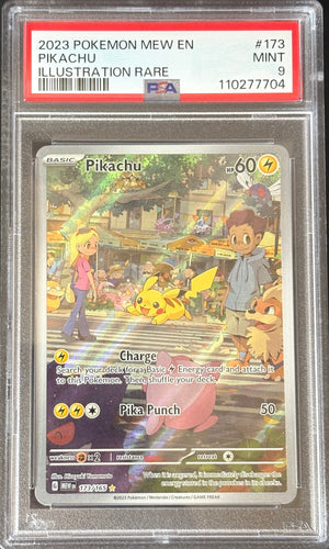 Pikachu Illustration Rare 2023 | PSA 9 Mint