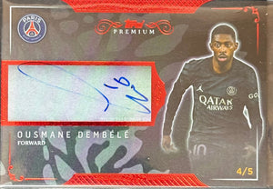 Ousmane Dembélé /5 Auto | Topps