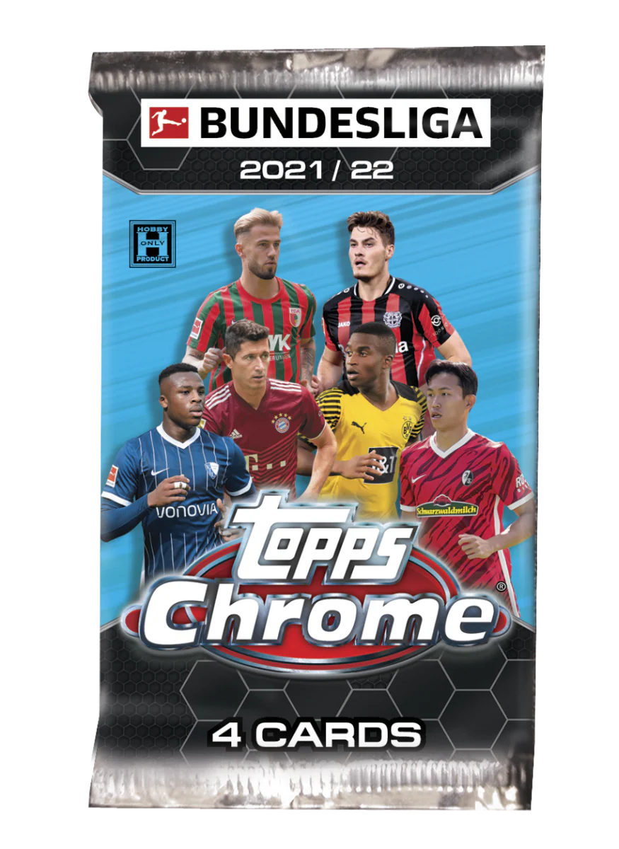 2021/22 Topps Chrome Bundesliga Soccer Hobby