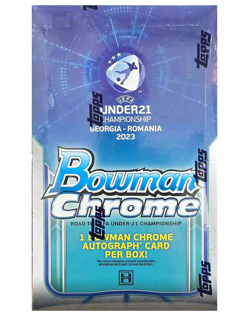 2022 Bowman Chrome Road to UEFA Under-21 European Championship Soccer Hobby