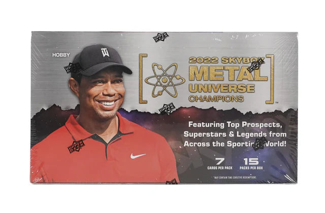 2022 Upper Deck Skybox Metal Universe Champions Hobby Box – Multi-Sport Trading Cards