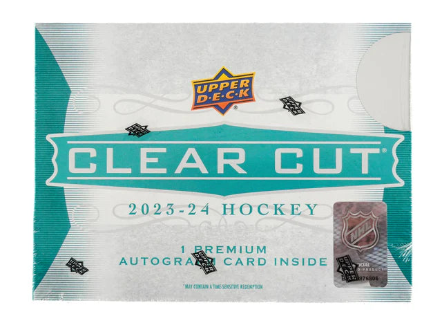 2023/24 Upper Deck Clear Cut Hockey Hobby Box