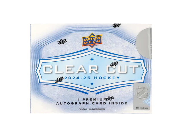 2024/25 Upper Deck Clear Cut Hockey Hobby Box