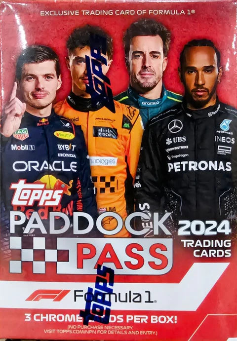 2024 Topps Paddock Pass F1 Formula 1 6-Pack Blaster Box