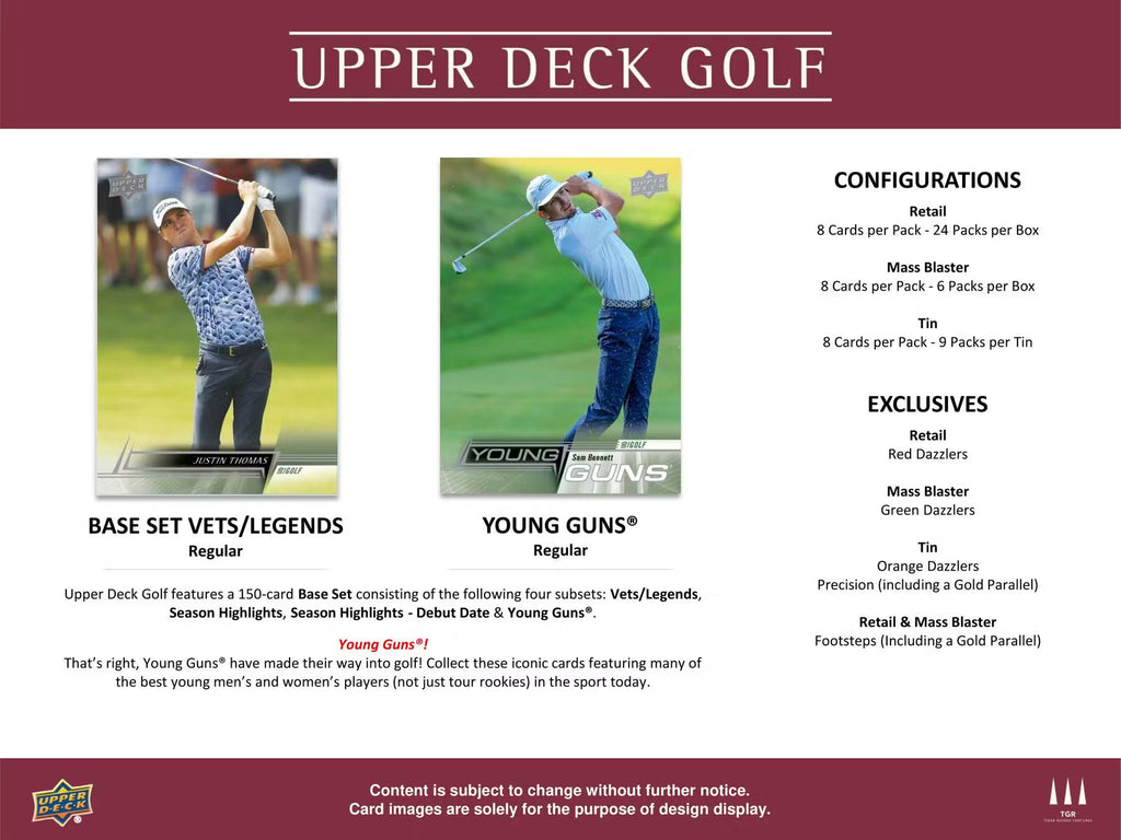 2024 Upper Deck Golf 6-Pack Blaster Box