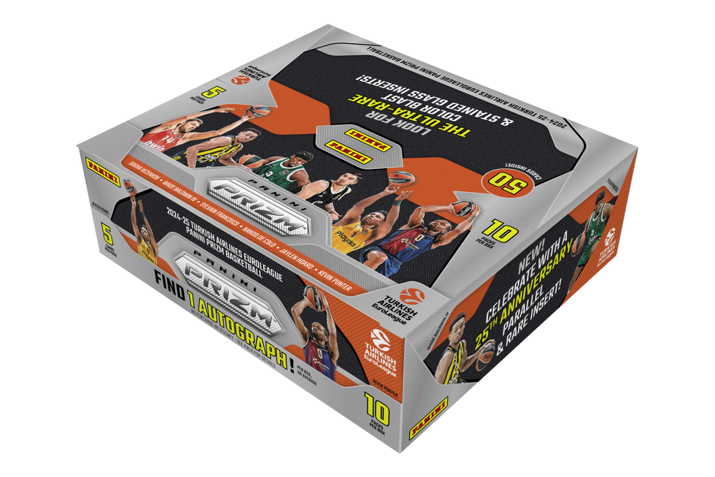 2024/25 Panini Prizm Turkish Airlines EuroLeague Basketball Hobby