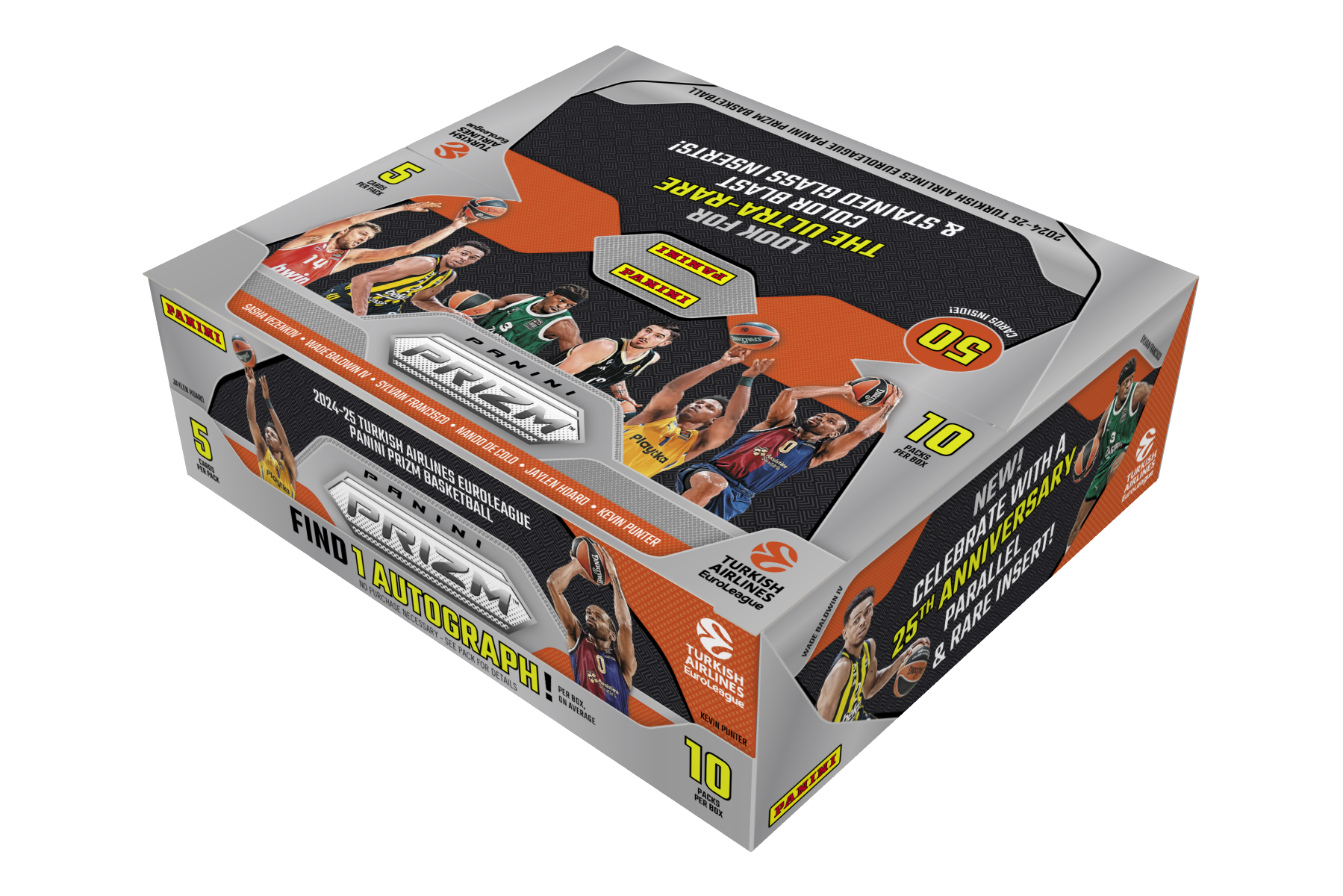 2024/25 Panini Prizm Turkish Airlines EuroLeague Basketball Hobby