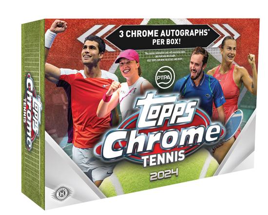 2024 Topps Chrome Tennis Breakers Delight