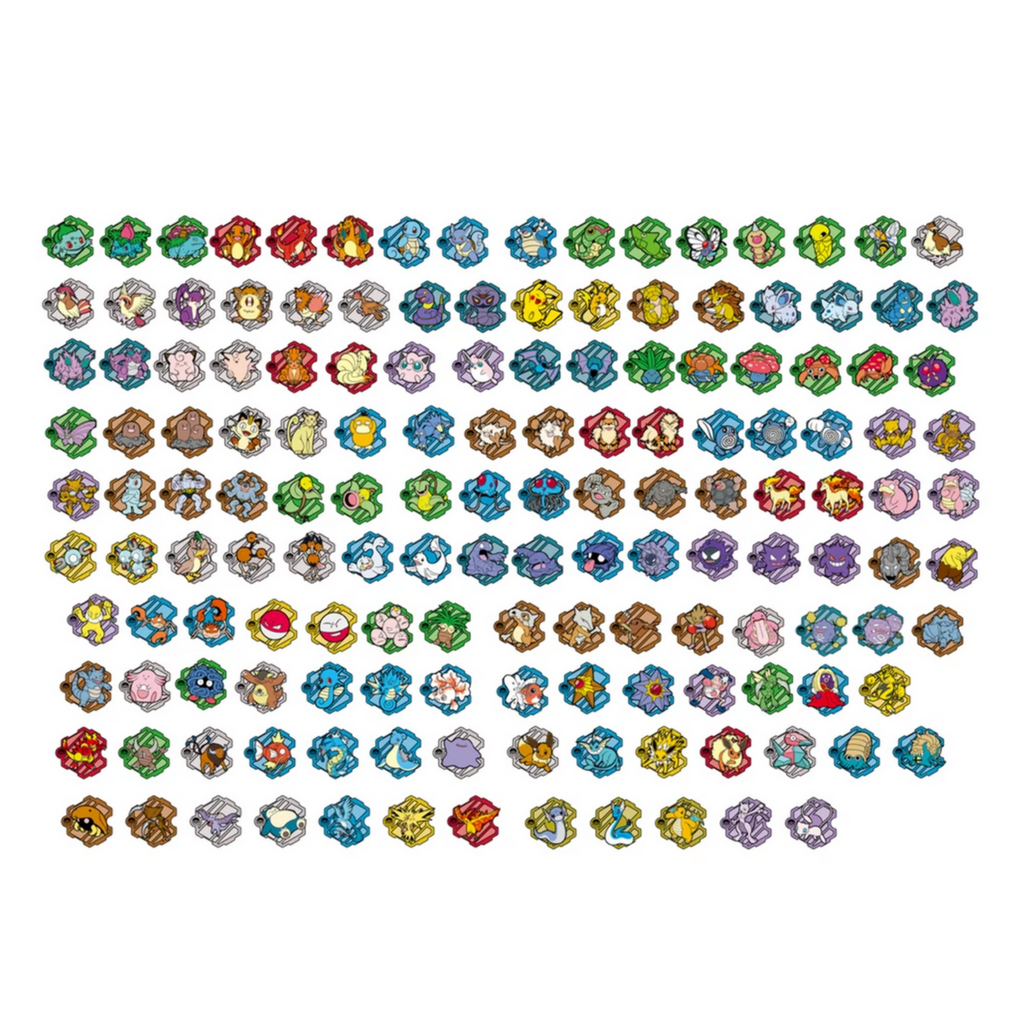 Pokemon 151 Collect Puzzle Magnet Blind Box (Chinese)