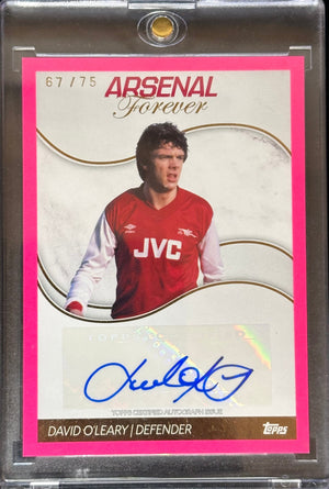 David O'Leary /75 - Topps Arsenal Forever 2023/24
