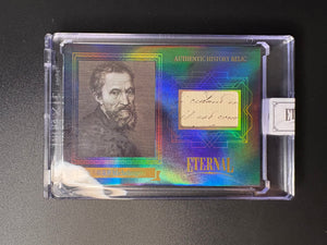 Michelangelo Relic Card /75 – Eternal Cuts – Kunst & Geschichte sammeln