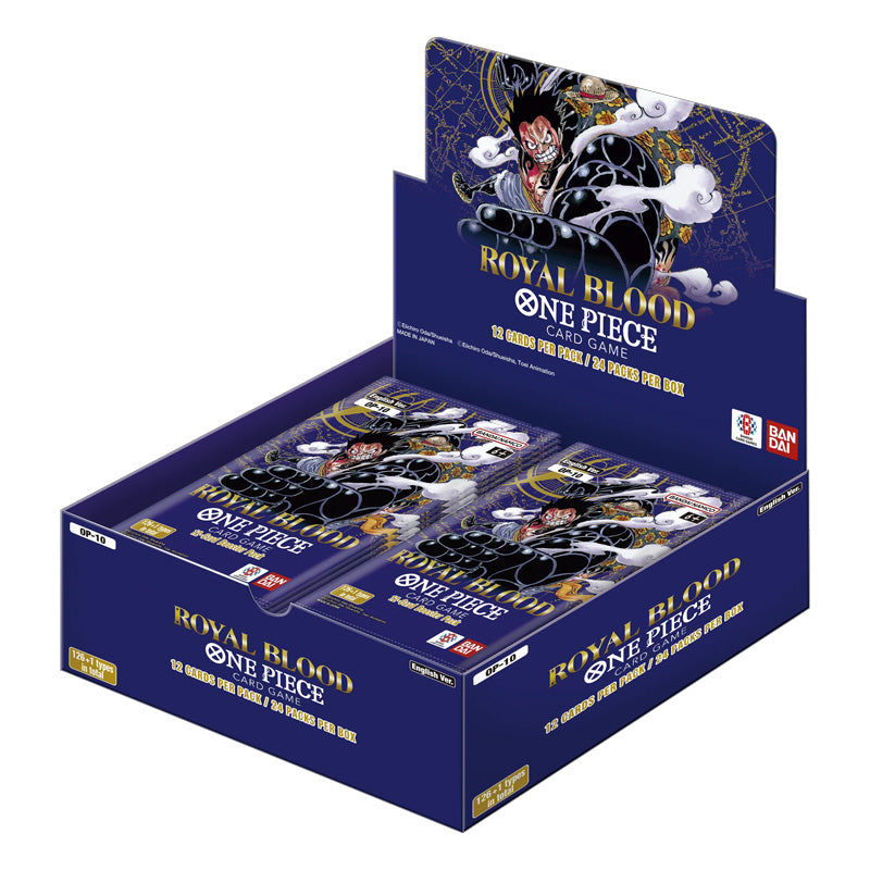 One Piece Card Game OP-10 Royal Blood Display Bundle - 24 Boosterpacks à 12 Karten | Bandai TCG
