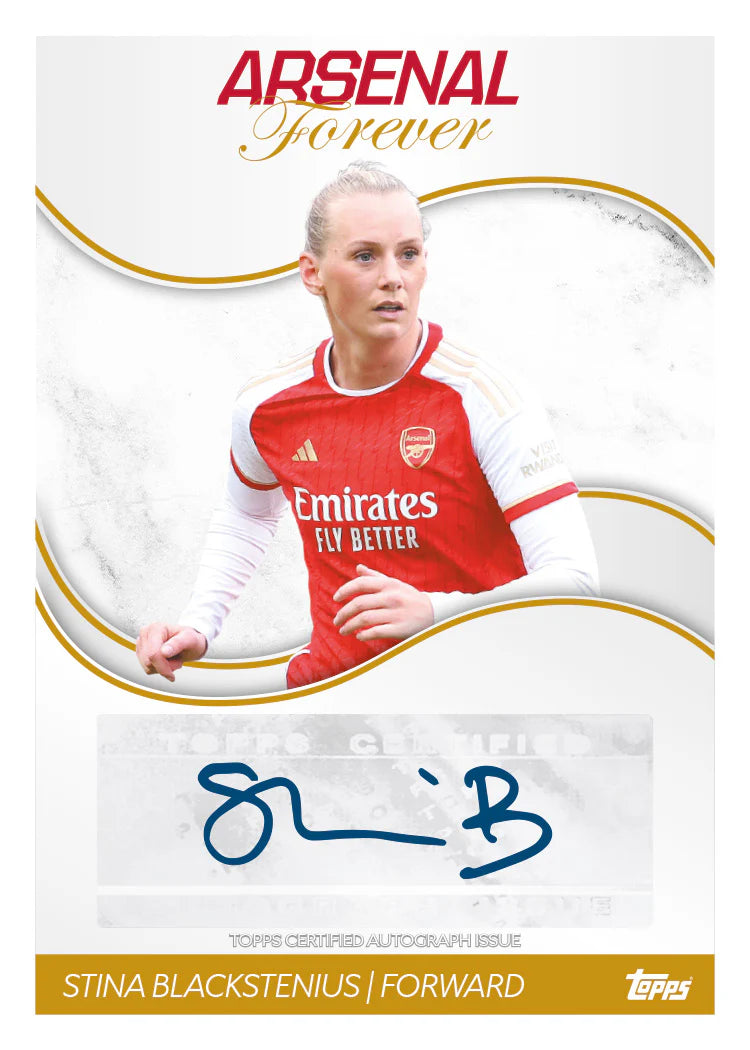 2023/24 Topps Arsenal FC Forever Soccer Hobby