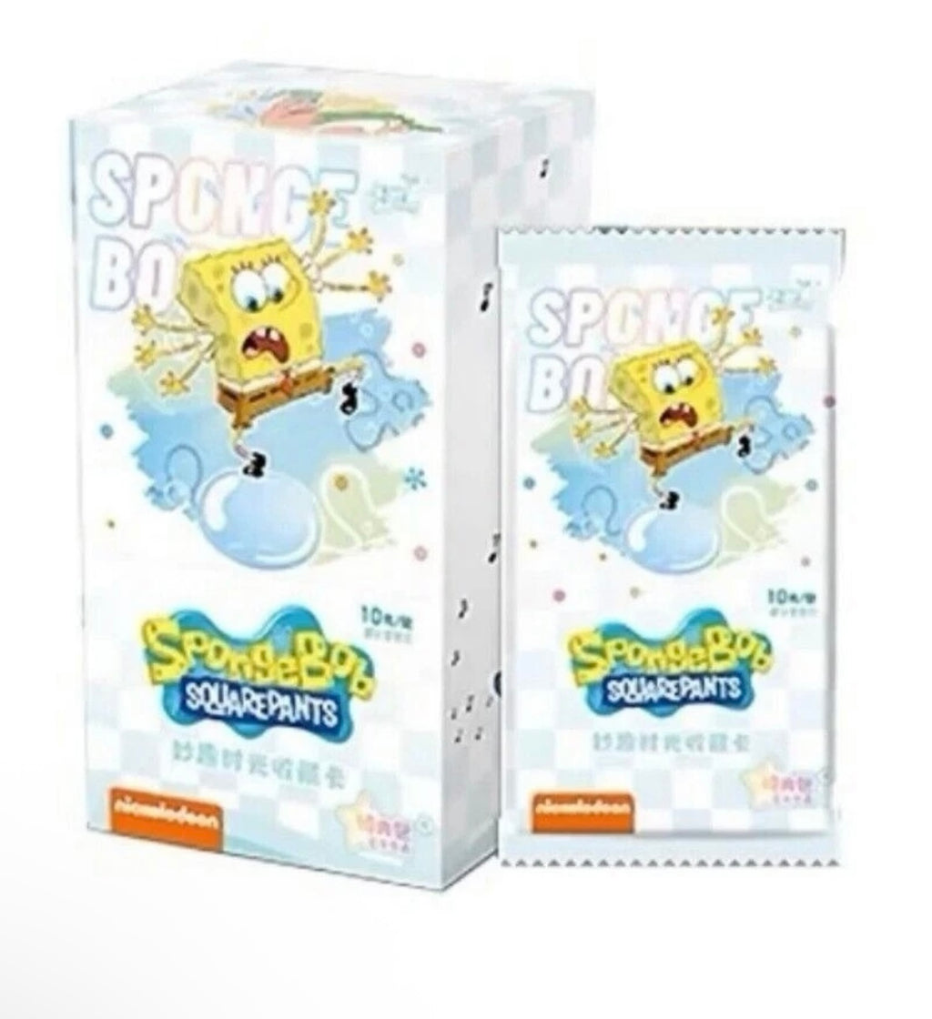 SpongeBob Trading Cards Blaster Box – 10 Booster Packs – Offiziell lizenziert