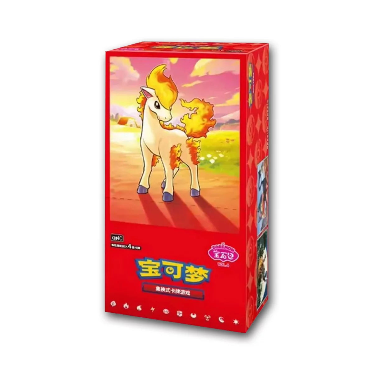 Pokémon TCG: Chinese Gem Pack CBB4C Vol.4 Booster Display (18) - CHN