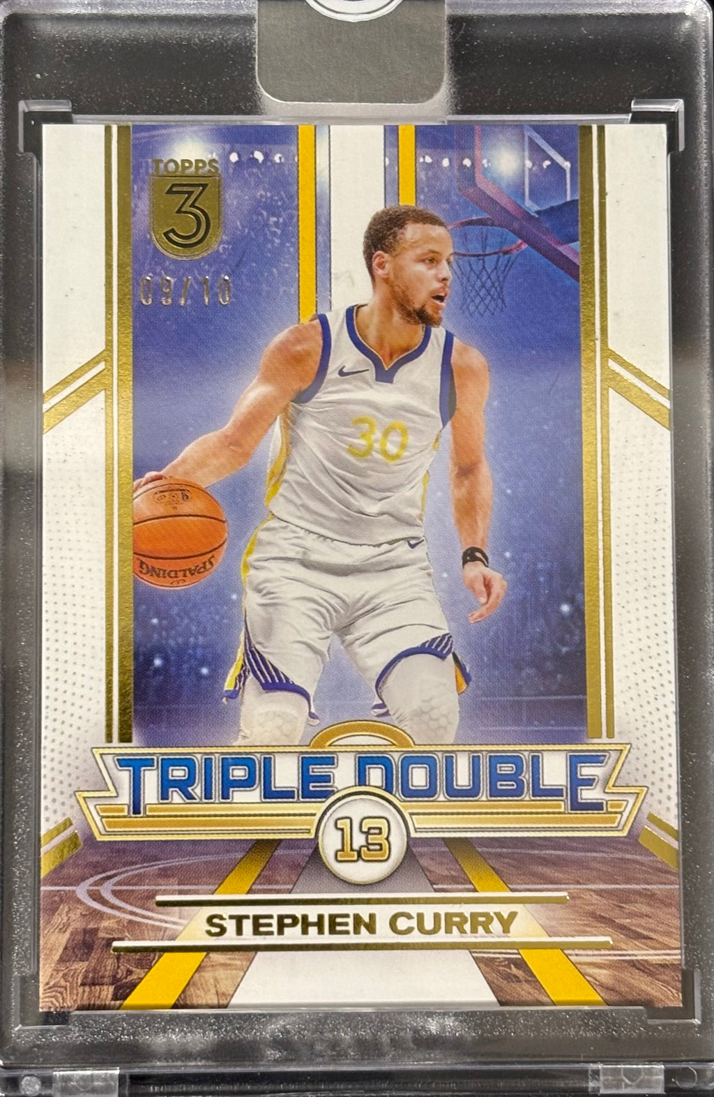 Stephen Curry Topps Tripple Double /10