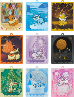 POKÉMON EEVEELUTIONS QUICKSAND KARTENDISPLAY-ANHÄNGER GIFT BOX (CN)