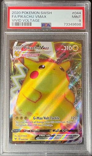 Pikachu VMAX FA - Vivid Voltage 2020 | PSA 9