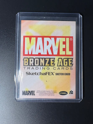 Marvel Bronze Age Trading Cards SketchaFEX Sketch Card