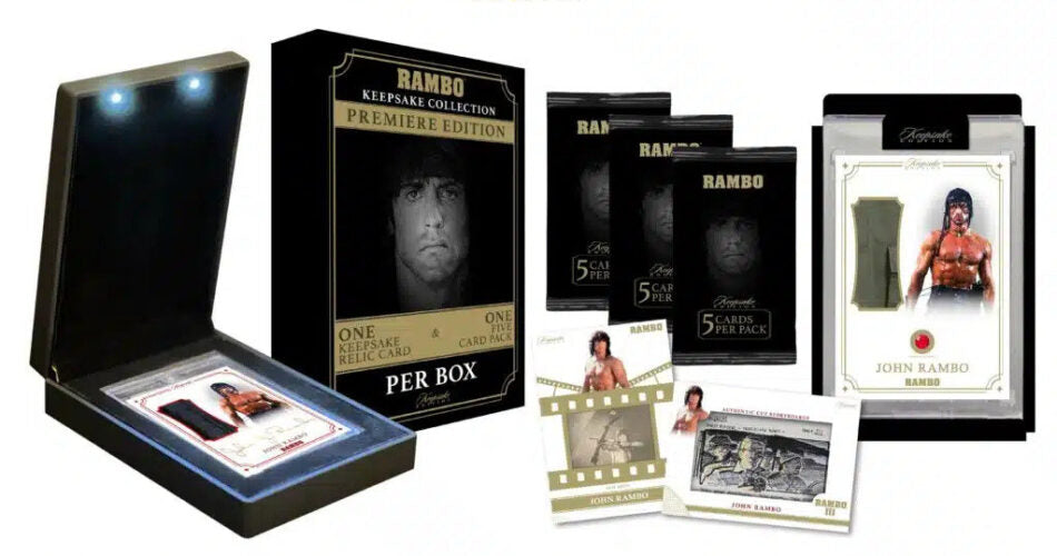 Rambo Keepsake Collection Premiere Edition – Trading Cards Box 2024