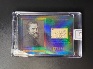 Michelangelo Relic Card /75 – Eternal Cuts – Kunst & Geschichte sammeln