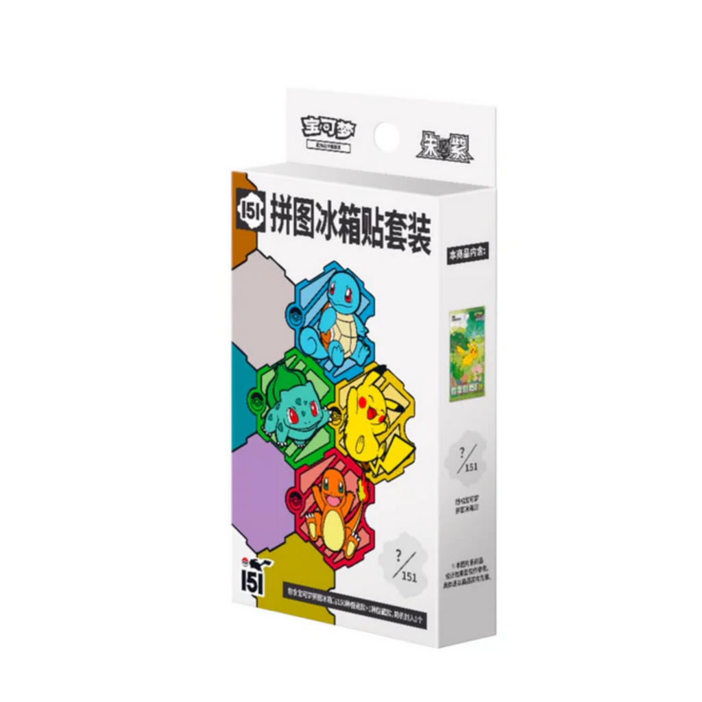 Pokemon 151 Collect Puzzle Magnet Blind Box (Chinese)
