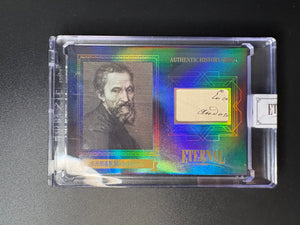 Michelangelo Relic Card /75 – Eternal Cuts – Kunst & Geschichte sammeln