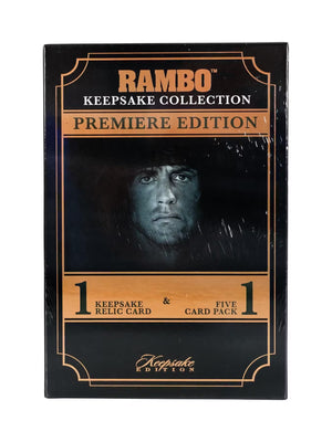 Rambo Keepsake Collection Premiere Edition – Trading Cards Box 2024