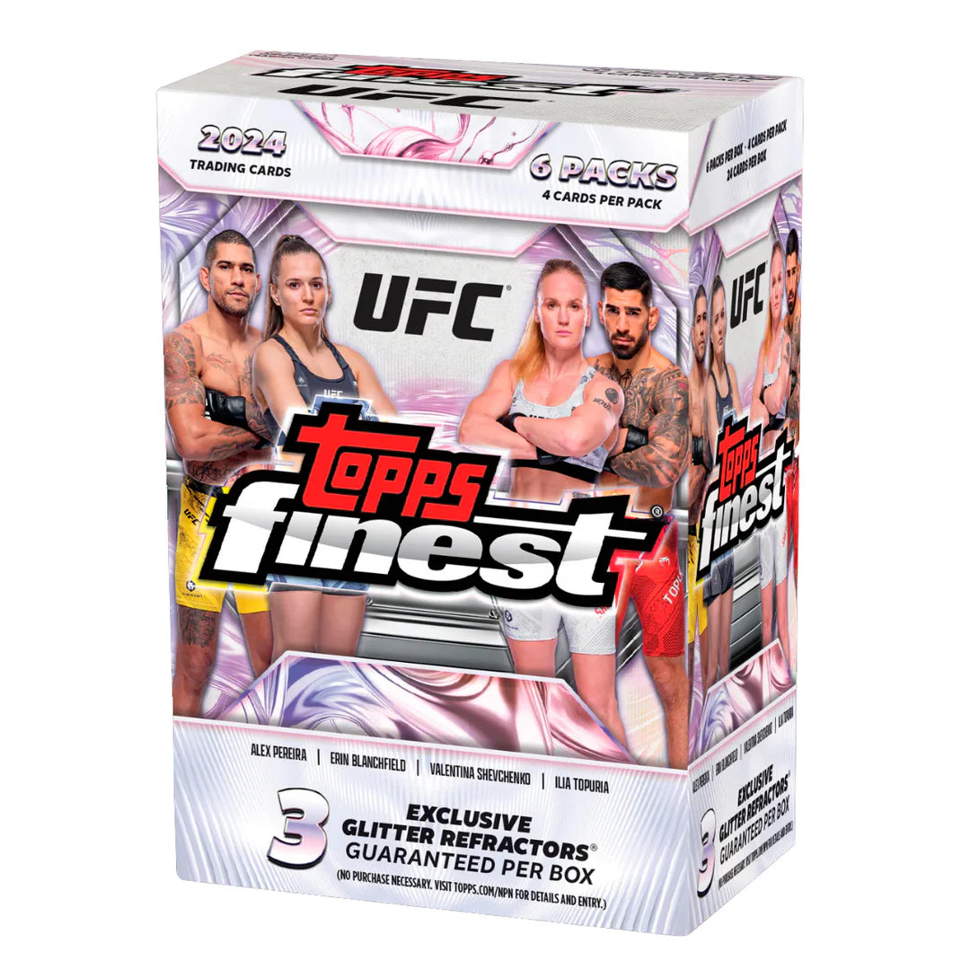 2024 Topps UFC Finest 6-Pack Blaster Box