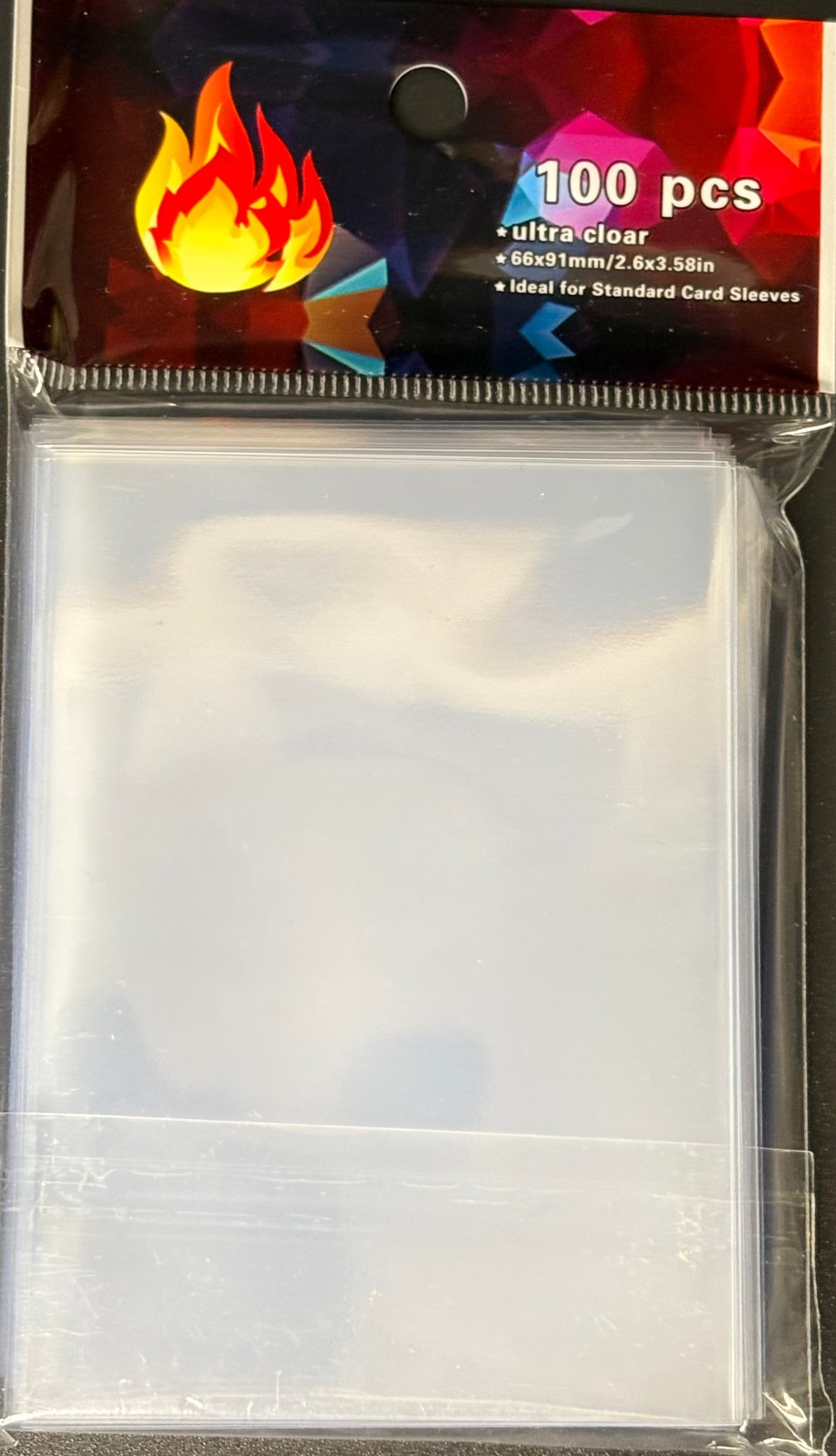 Penny Sleeves 5×100 Stück – Kartenhüllen für Sammelkarten – klar