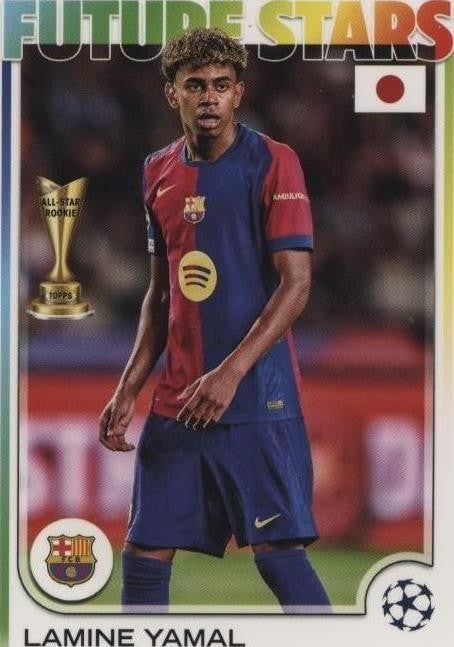 TOPPS UEFA CLUB COMPETITIONS SEASON 2024/25 JAPAN EDITION FLAGSHIP HOBBY BOX