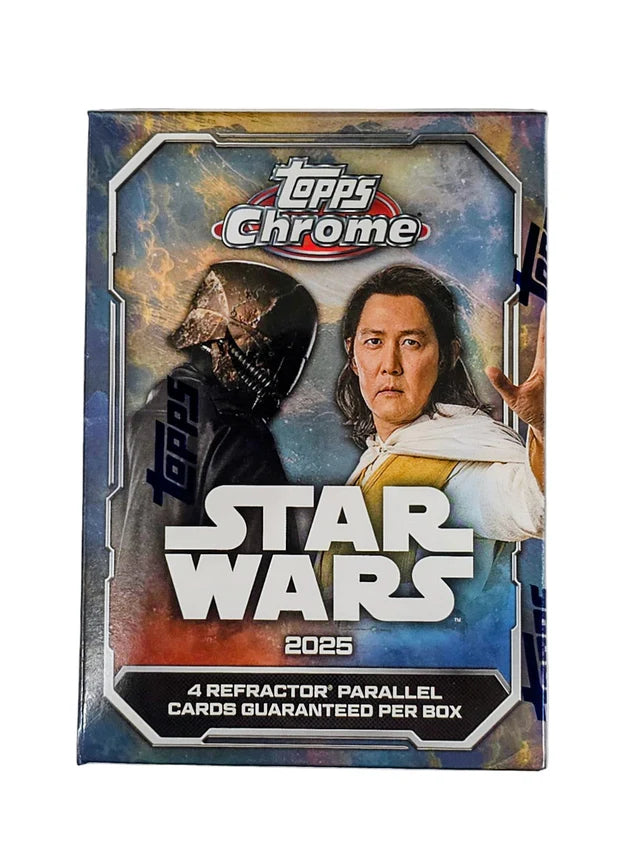 2025 Topps Star Wars Chrome 8-Pack Blaster Box