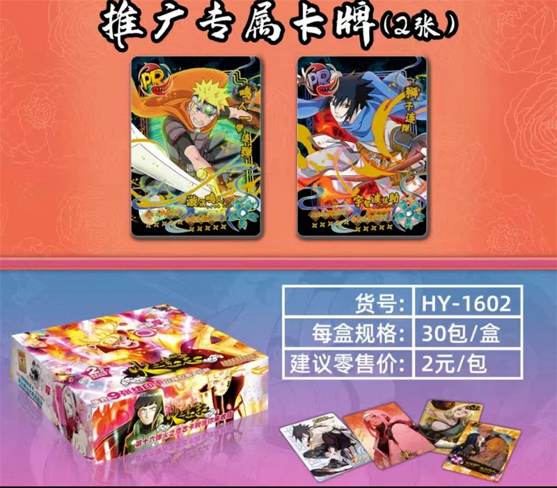 Naruto Anime Trading Collection Card Game Booster Box Series 16 – CCG 30 Packs Sealed