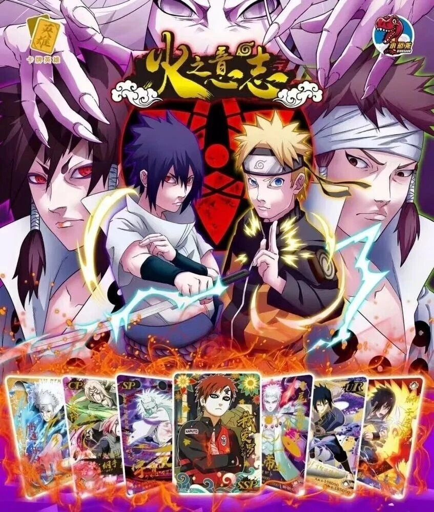 Sealed Booster Trading Card 20 Packs Little Dino NARUTO Box